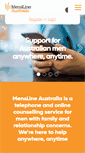 Mobile Screenshot of mensline.org.au